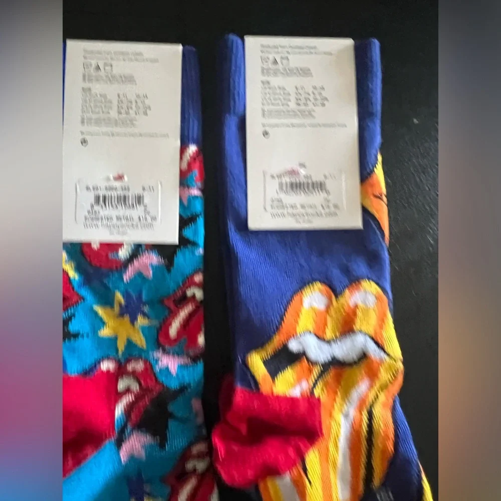 HAPPY SOCKS ROLLING STONES SPECIAL EDITION SOCKS 2 pair